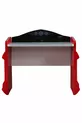 Chambre d'enfant - Lit sur roulettes Merso - Armoire 3 portes Sport, Bureau - Rouge