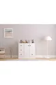 Commode Elif Moderne à 2 Portes et 4 Tiroirs
