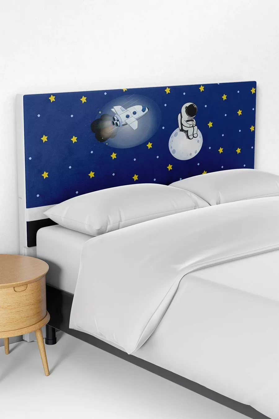 Housse de tête de lit de chambre d'enfant Astronaute Espace Spacex