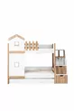 Lits superposés, Lit superposé Eiffel avec tiroirs 2 matelas Comfort