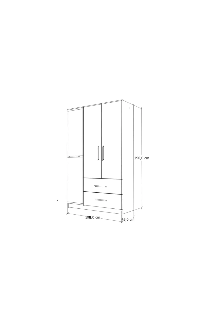 ENSEMBLE DE CHAMBRE JEUNE ZİTA MAXI, 3 PORTES