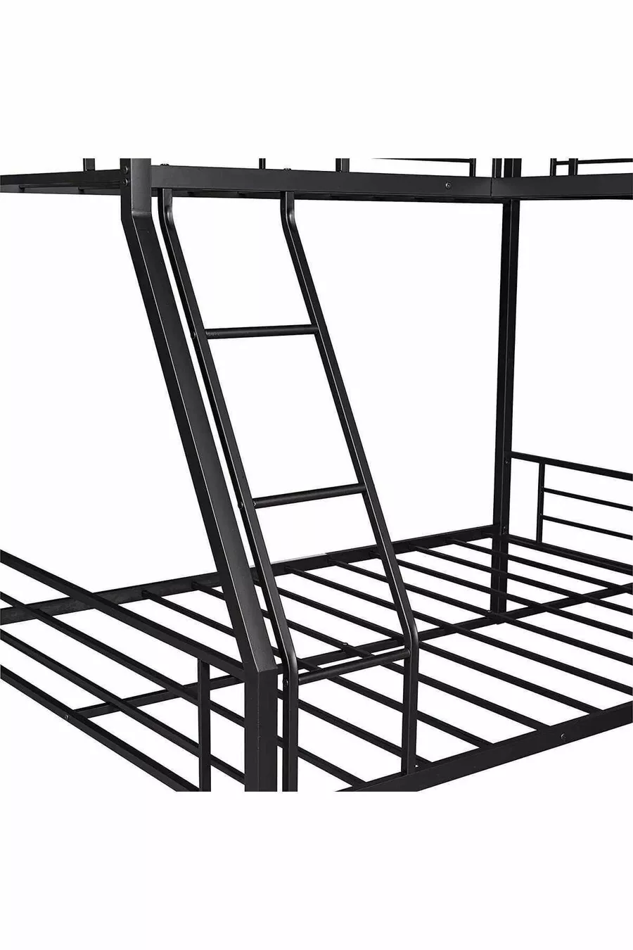 Lit mezzanine avec bureau pour trois personnes au design moderne