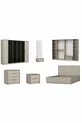 Ensemble de chambre à coucher Kale Luxe - grès - Set 1