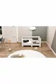 Lit Montessori compatible avec matelas en MDF blanc