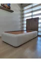 Ensemble Housse de côtés et de tête de lit pour sommier double design Sonne