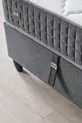 Lit antibactérien entièrement orthopédique modèle Menekşe pour une personne, ensemble 3 pièces comprenant matelas, sommier et tête de lit