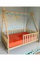 Lit pour bébé et enfant Montessori naturel amérindien