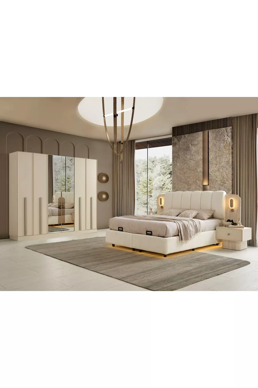 CHAMBRE À COUCHER MAÇKA MDF