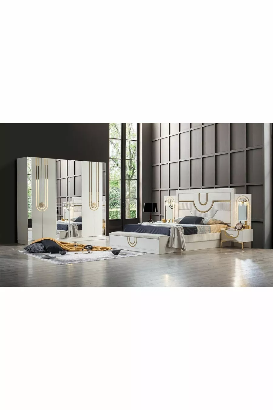 Ensemble de chambre à coucher Sapphire Aytaşı