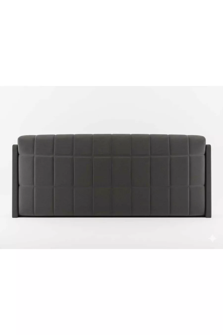 Housse de tête de lit double base rembourrée en mousse