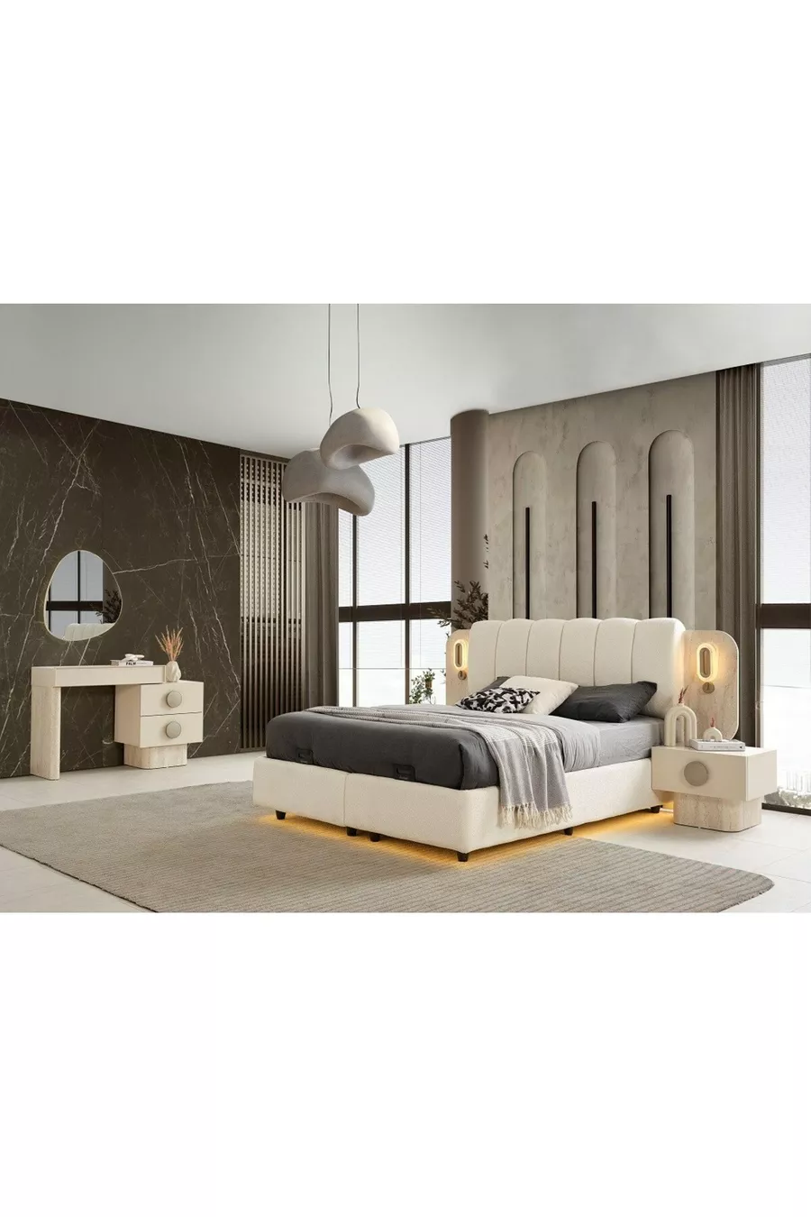 CHAMBRE À COUCHER MODA MDF