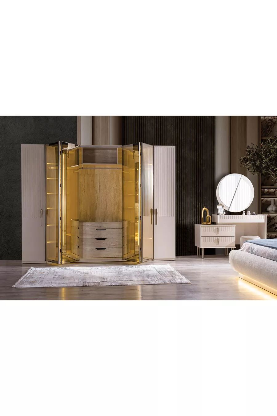 Ensemble de chambre à coucher Tress