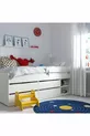 SLAKT/NATTAPA, lit simple, blanc, cm