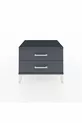 Chevet Hyperion 2 tiroirs Anthracite-Anthracite