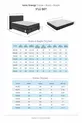 Lit Ionic Energy Pro - Base Lento - Ensemble Tête de Lit Somni 3 pièces - Noir
