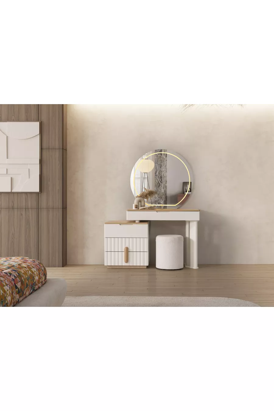 ENSEMBLE DE CHAMBRE À COUCHER CAJU