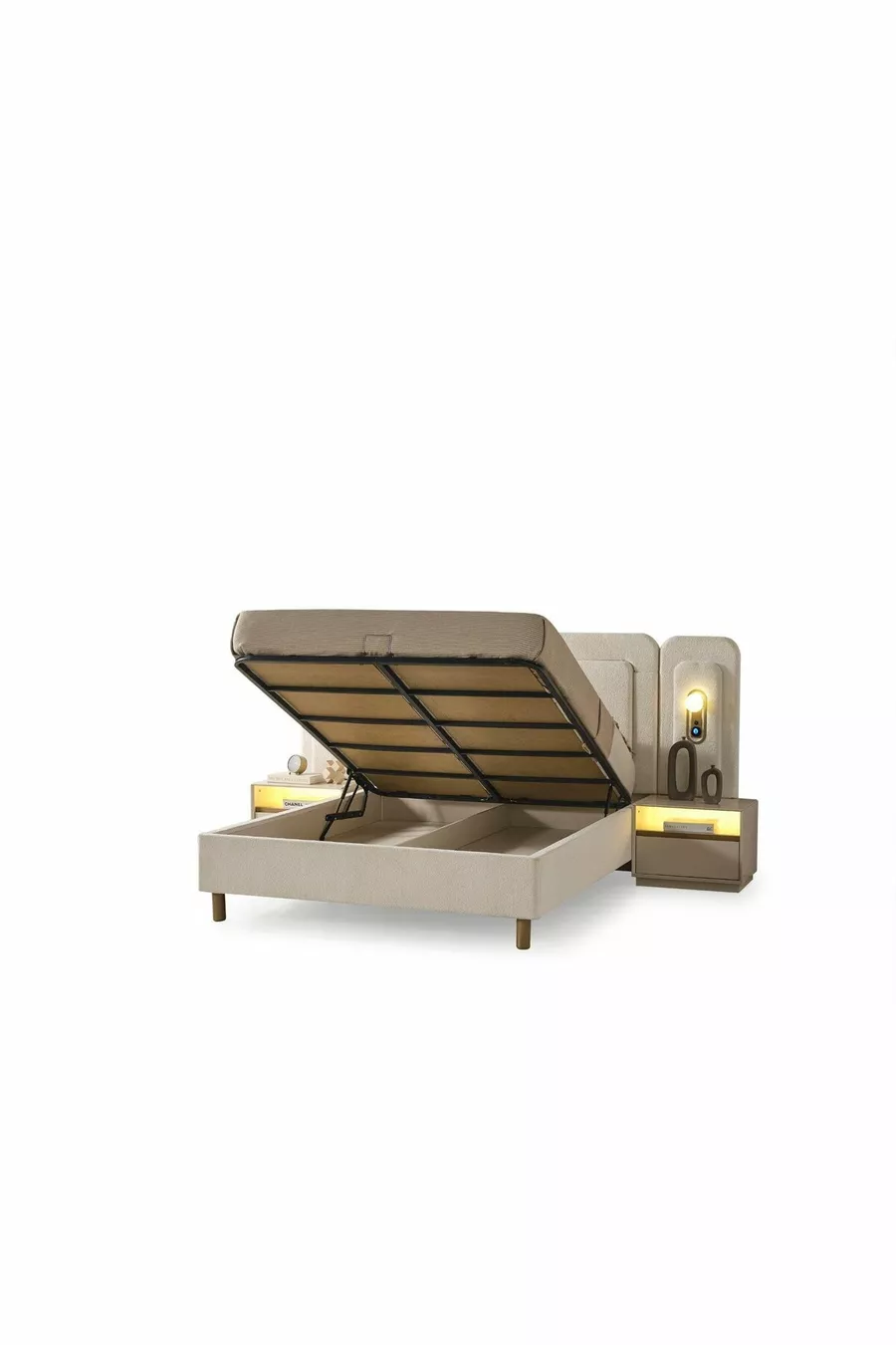 ENSEMBLE DE CHAMBRE À COUCHER PERLE