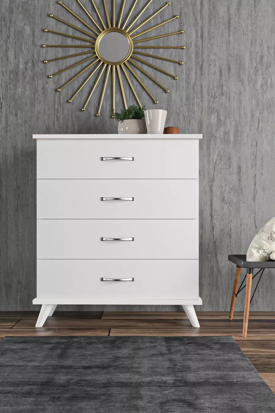 Commode à 4 tiroirs