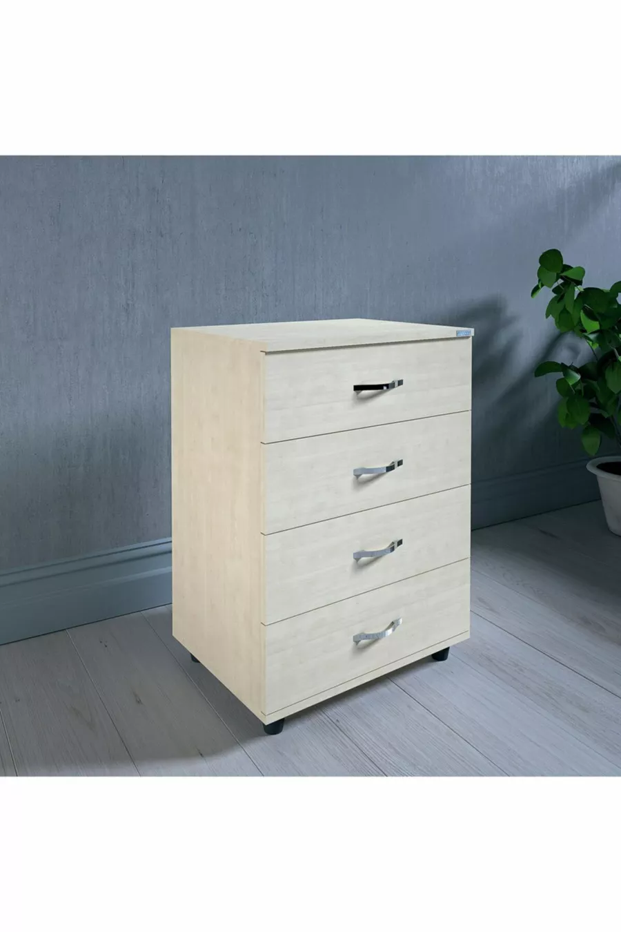 Commode 4 tiroirs en érable
