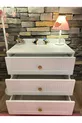 Armoire polyvalente Efor, commode à tiroirs, commode avec portes, commode à 3 tiroirs