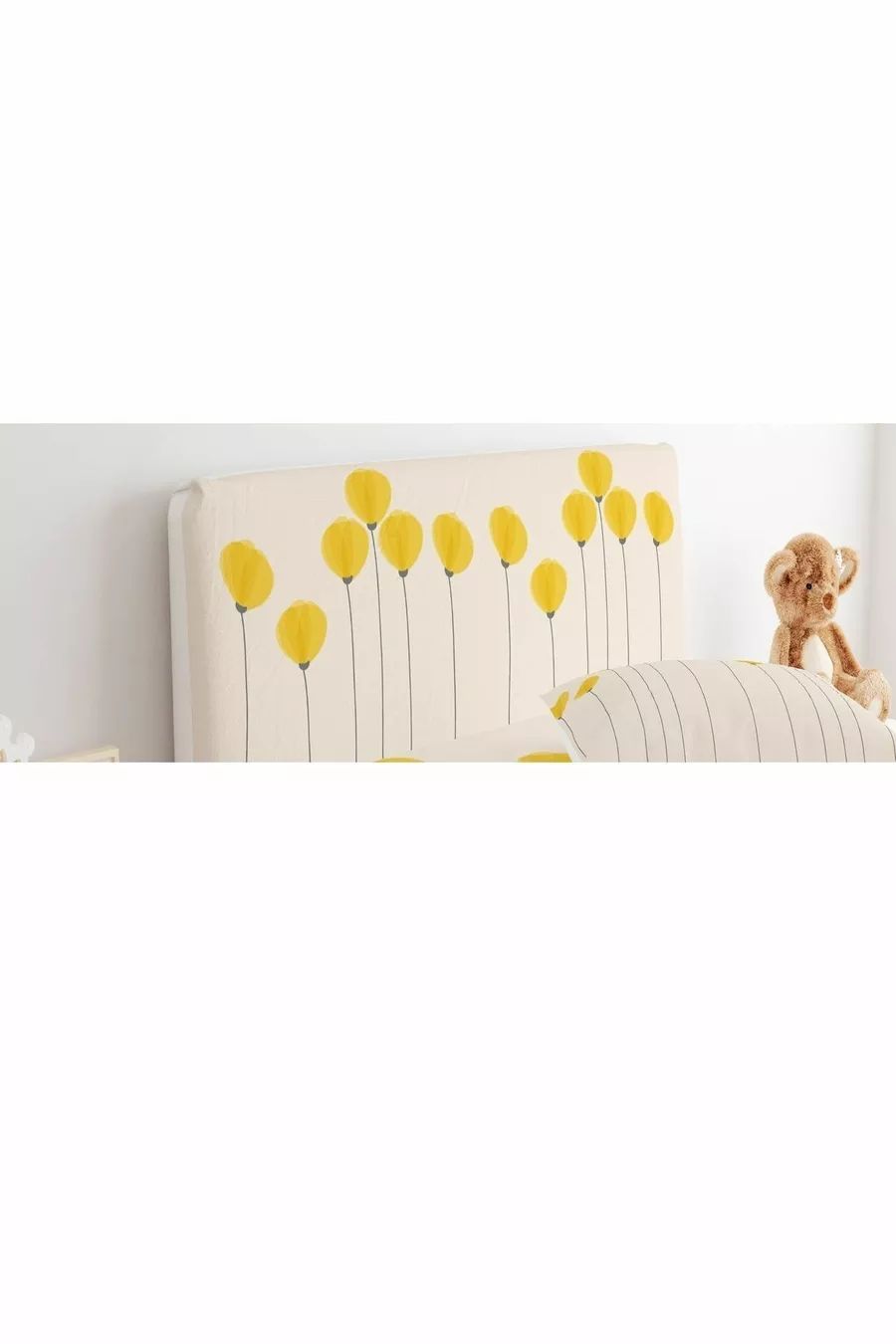Housse de tête de lit Ballons jaunes volants