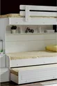 Lits superposés, Lit superposé avec 3 portes + 3 matelas Comfort