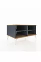 Commode Kronos 2 étagères Anthracite-Sapin/Anthracite