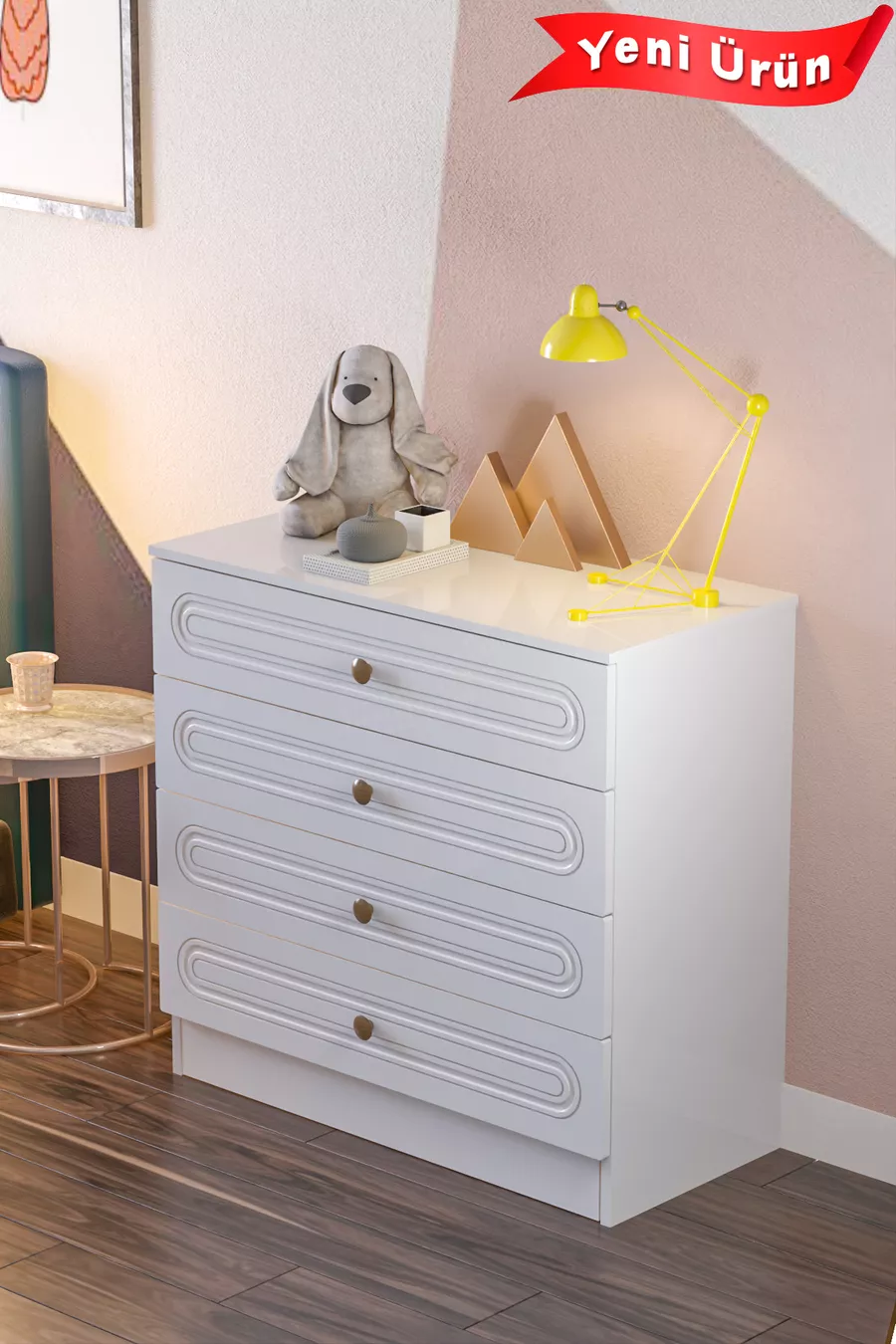BUFFET BOHÈME AVEC PORTES EN MDF