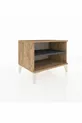 Commode Hyperion à une étagère Pin-Anthracite