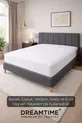 Protège-matelas matelassé ajusté étanche à l'eau avec bords complets | Simple, double, queen, bébé, enfant