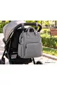 Sac de soins pour mère et bébé avec lit, imperméable, poche thermique pour biberon, sac à dos avec attache pour poussette