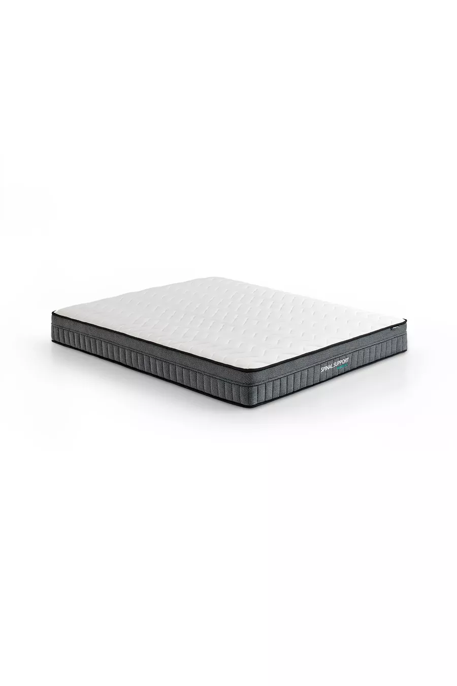 Matelas orthopédique à ressorts avec poche et rouleau en bambou pour soutien de la colonne vertébrale