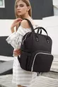 Sac à dos pour soins du bébé avec bouteille et thermos, sac à bébé imperméable
