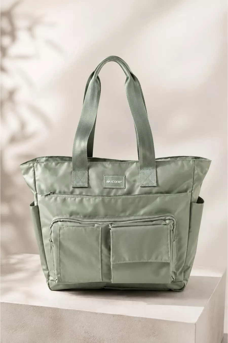 Sac à dos quotidien pour eau - Compartiment pour ordinateur portable, Détails matelassés, Multiples poches, Poche pour biberon, Accessoire pour valise, Sac maman bébé vert, Sac de soins pour bébé vert