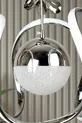 Suspension LED moderne Clasy modèle en métal avec revêtement chromé, 3 couleurs, pour salon, cuisine, séjour et chambre