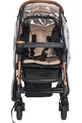 Housse de pluie ultra luxe avec fermeture éclair pour poussette [Compatible avec toutes les poussettes]