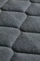 Protège-matelas en coton matelassé, ajustable, bord complet, imperméable, gris
