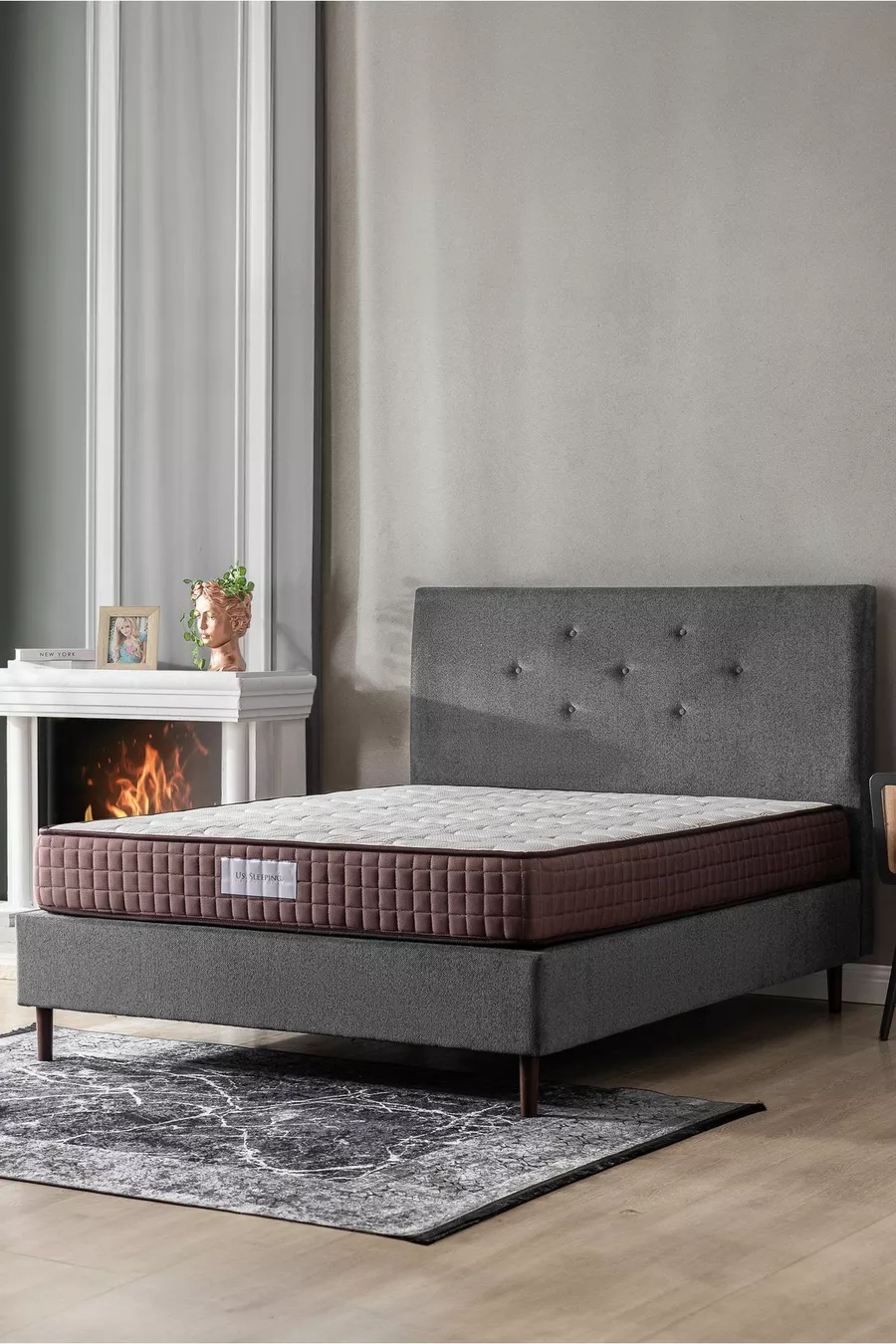 Matelas à ressorts orthopédique complet Bamboo Classic  cm (±1 cm)