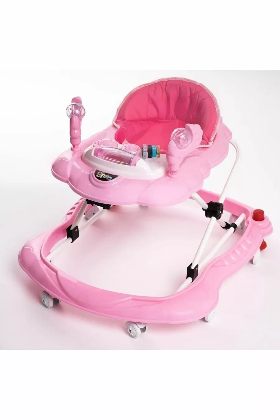 Trotteur pour bébé à 3 niveaux avec musique et jouets de luxe en forme d'araignée