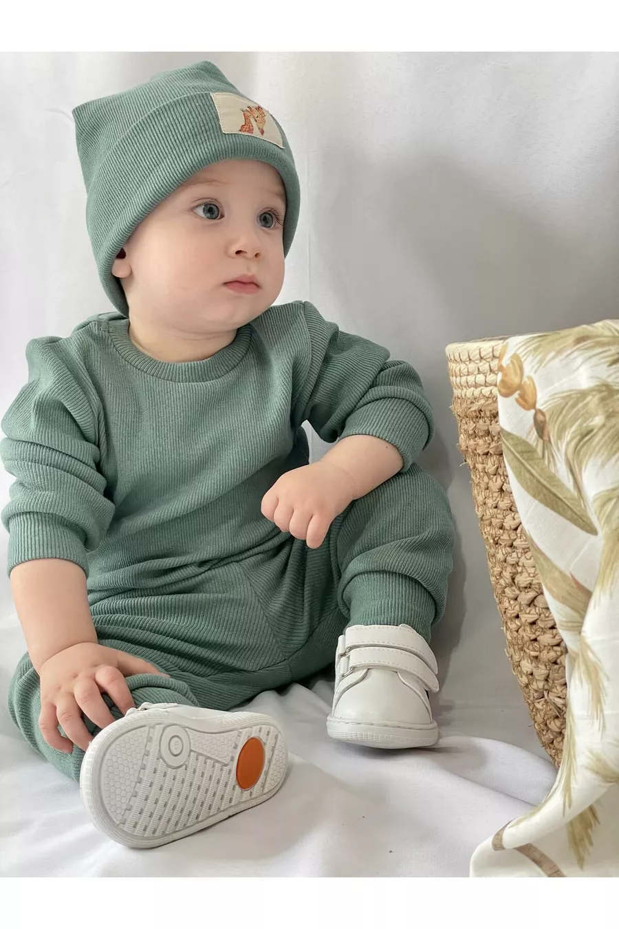 Ensemble triple à béret
