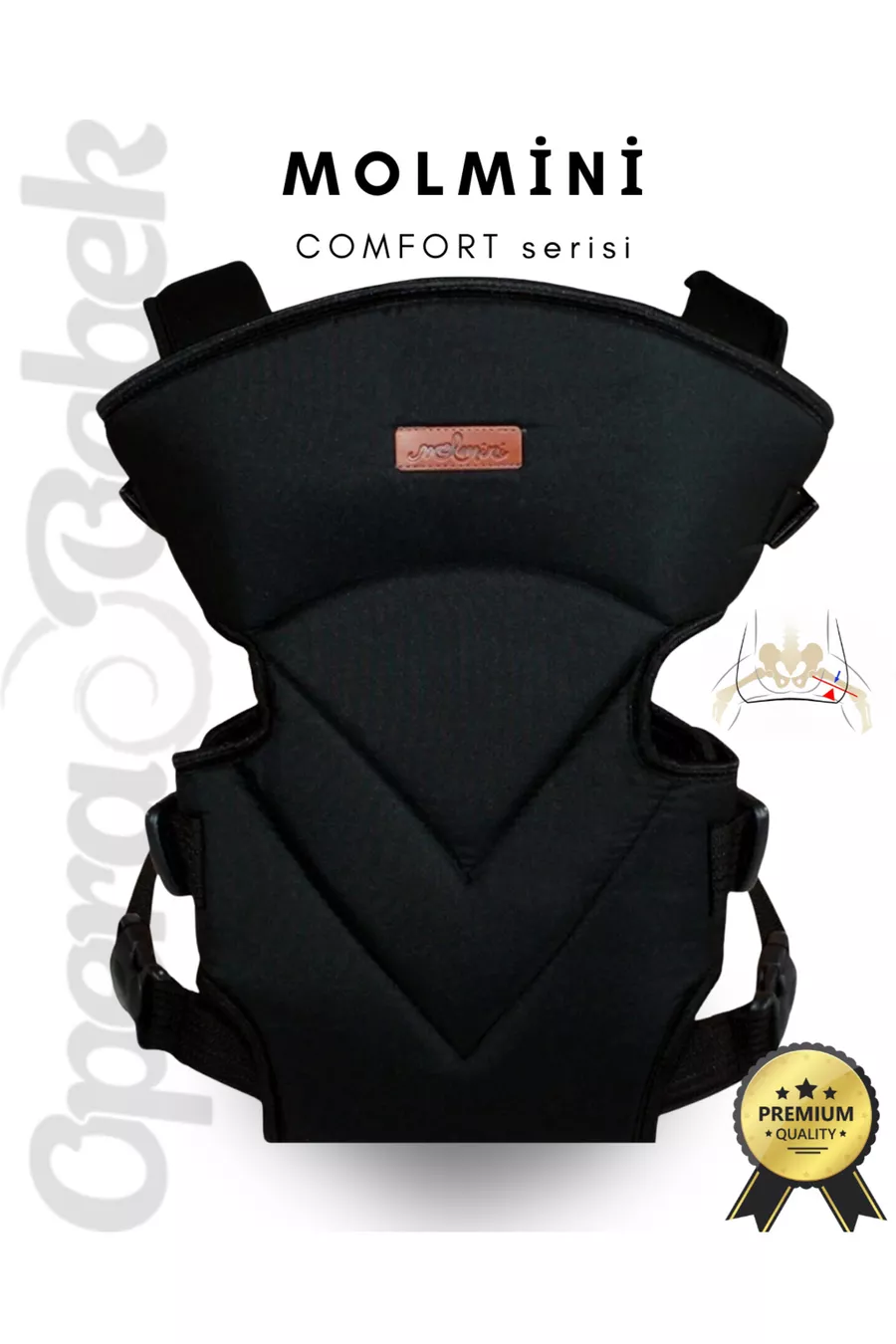 Comfort ergonomique Porte-bébé polyvalent Sac de transport pour bébé Porte-bébé Écharpe de bébé