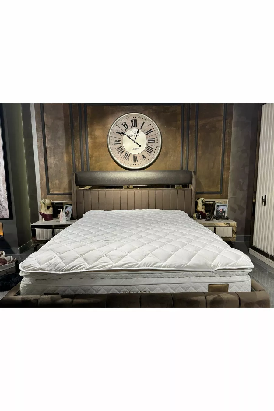 Matelas en Laine d'Agneau Mérinos, Protector de Matelas, Surmatelas ( % LAINE D'AGNEAU MÉRINOS)