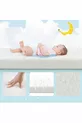 Matelas pour bébé en coton orthopédique Lit de parc Lit pour enfants Lit de parc pour jouer