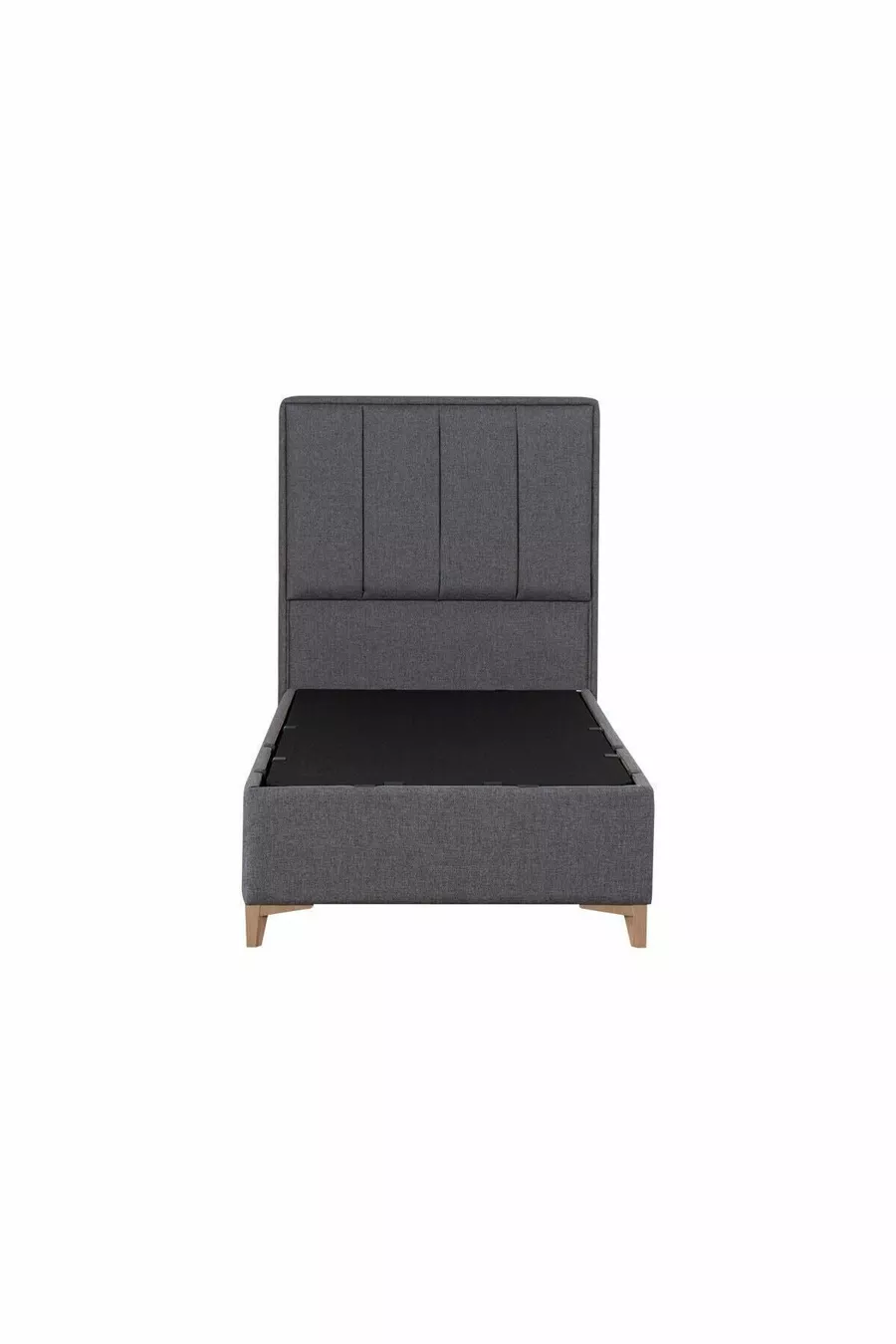 Ensemble Tête de Lit et Sommier Coffre Gold Therapy Anthracite (LIT NON INCLUS)