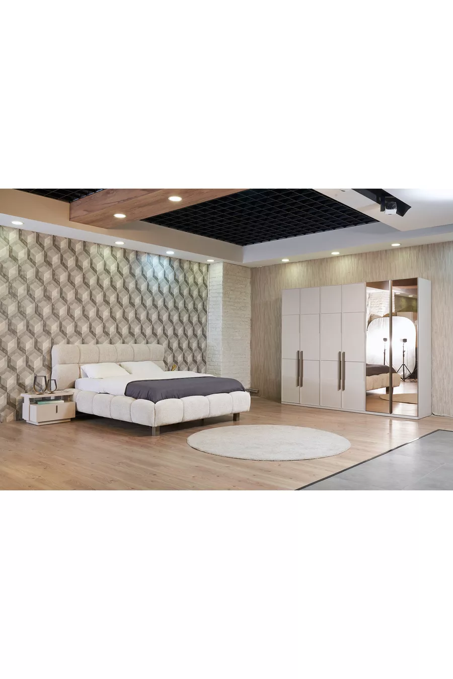 Chambre à coucher corail