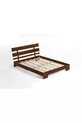 Lit en bois massif naturel Idil