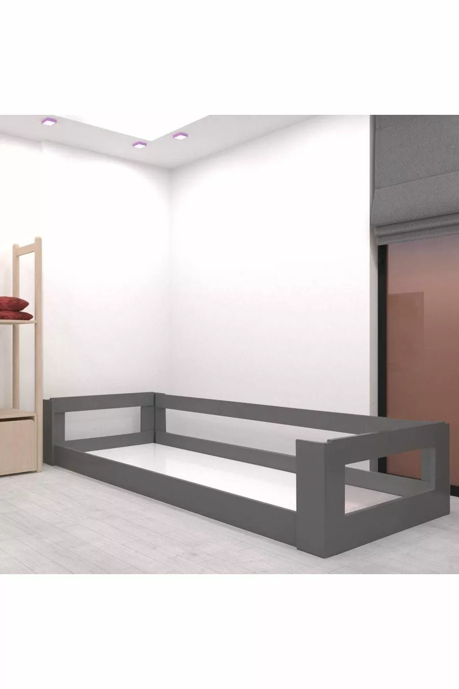 Lit simple pour adolescent et adulte Lit compatible avec matelas