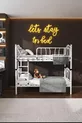 Chambre d'enfant Orkide Lit superposé et lit métallique