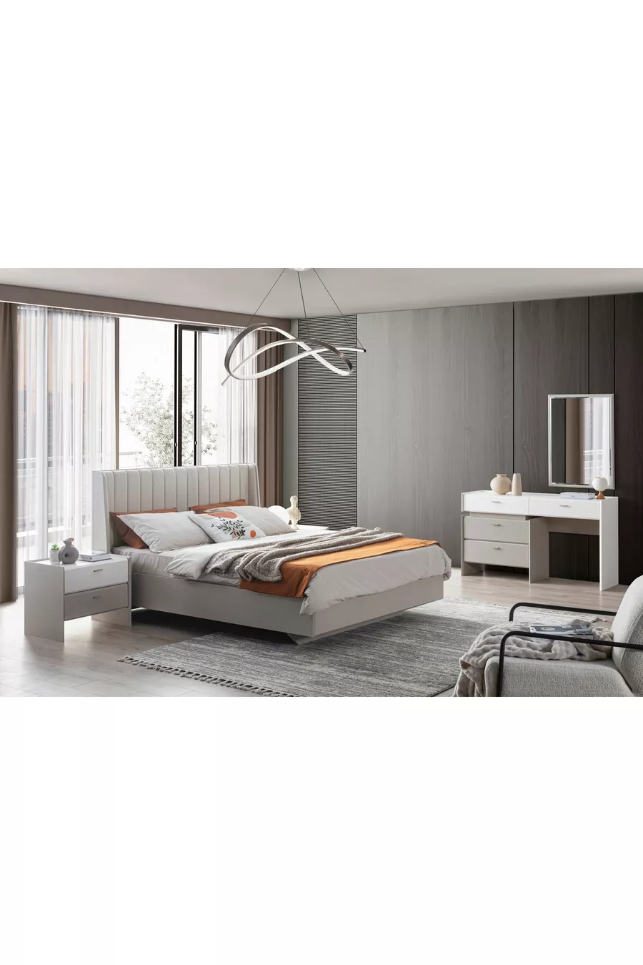 ENSEMBLE DE CHAMBRE EDEL, 6 PORTES