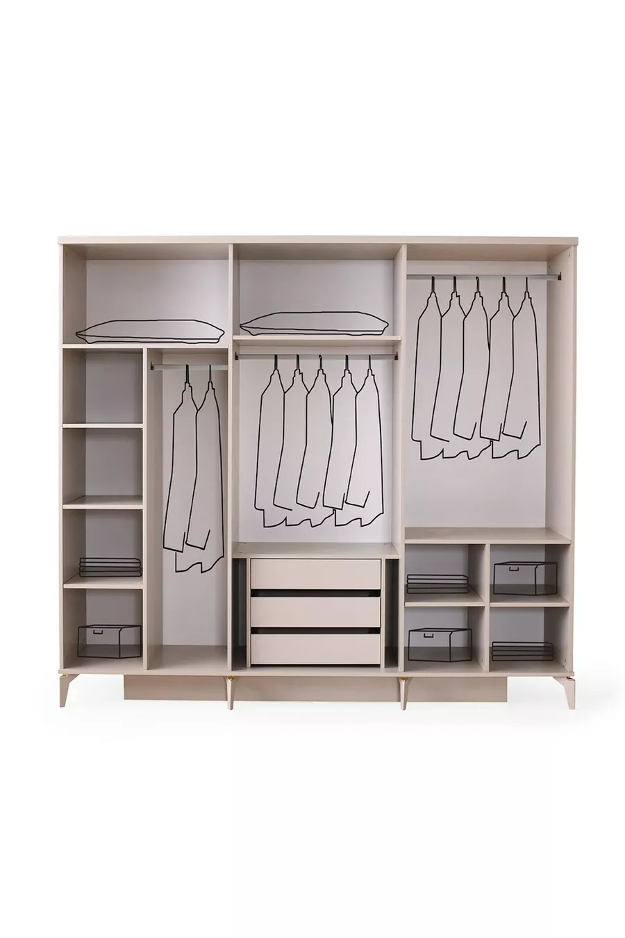 Ensemble de chambre à coucher Şehzade KumBeji Marmaris